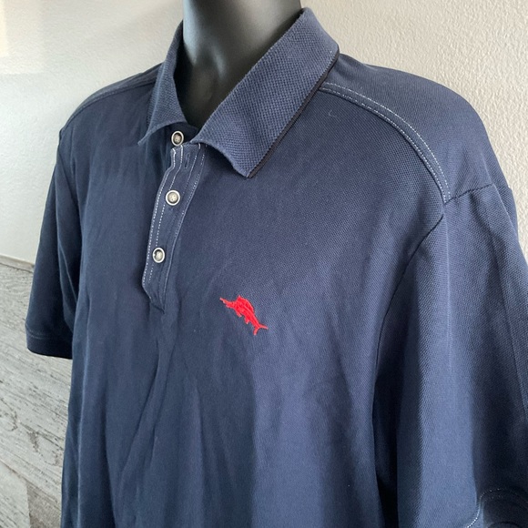 Tommy Bahama IslandZone Emfielder Polo Shirt Size Large (A1) - Picture 2 of 6